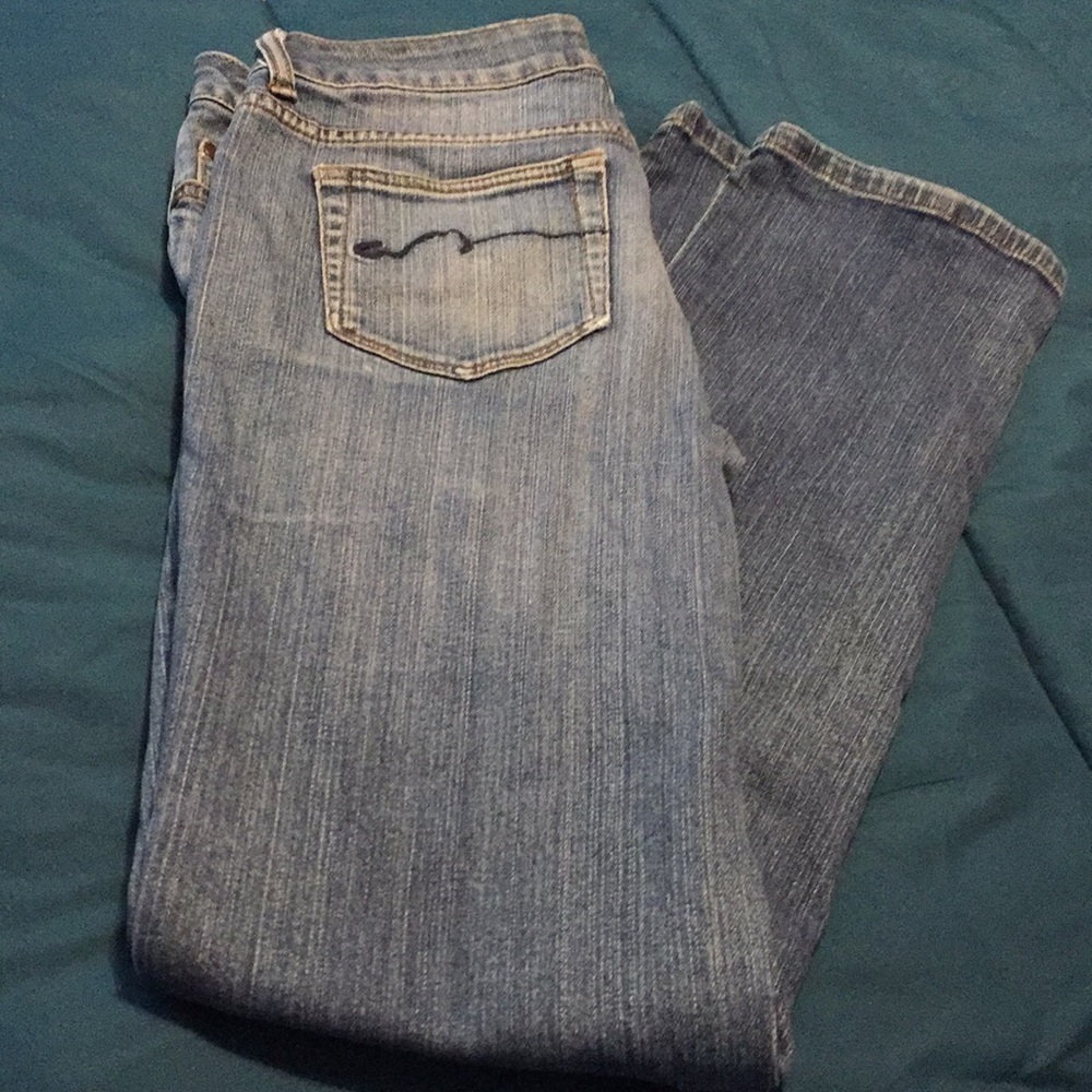 American Rag Cie Jeans Women Size 5R Straight Leg Medium Wash